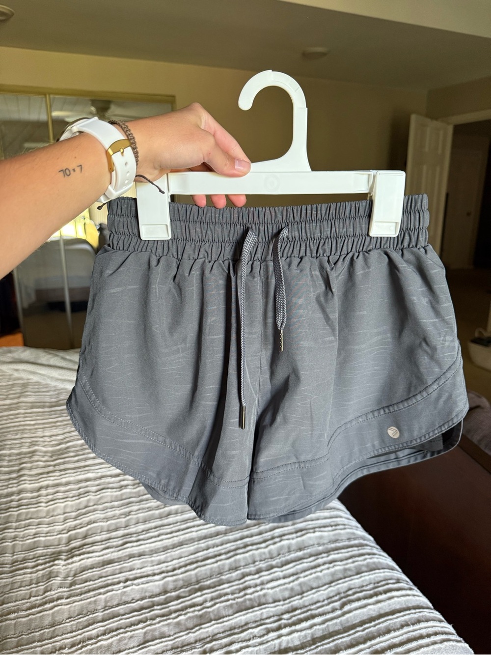Savvi Gray Athletic Shorts